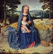 Gerard David The Rest on the Flight into Egypt painting